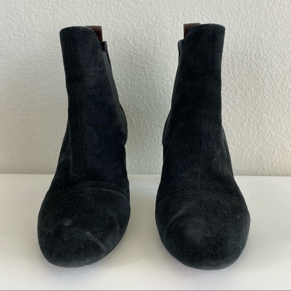 Louis Vuitton Uniform Suede Monogram Booties 38.5 - Picture 4 of 10